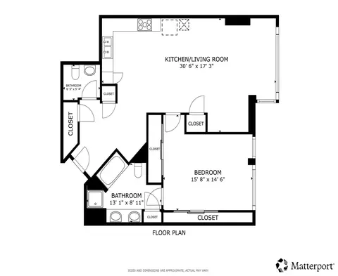 Floorplan - 1920 4th Ave #509, Seattle, WA 98101 photo 1 of 1