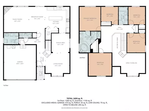 Floorplan - 17804 15th Ave E, Spanaway, WA 98387 photo 1 of 1