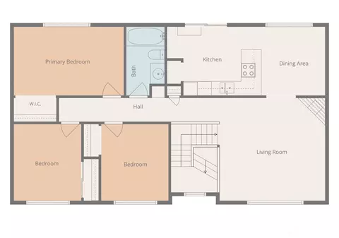 Floorplan - 4825 221st St E, Spanaway, WA 98387 photo 2 of 2