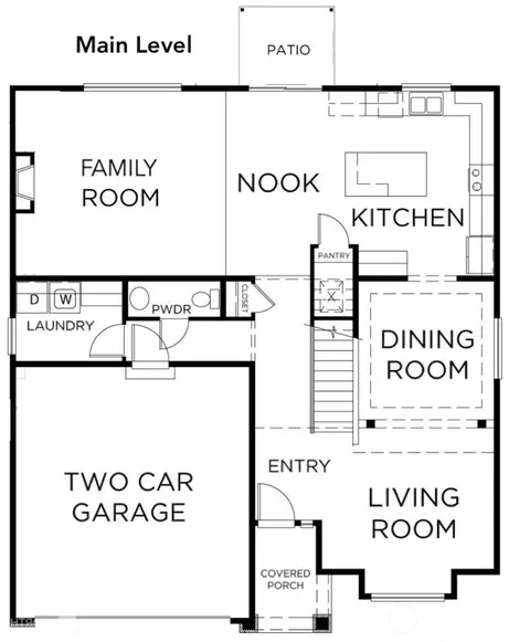 Floorplan - 20135 18th Avenue Ct E, Spanaway, WA 98387 photo 1 of 2