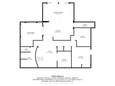 Floorplan - 8711 Talbot Rd, Edmonds, WA 98026 photo 3 of 4