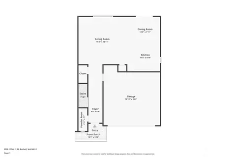 Floorplan - 3228 177th Pl SE, Bothell, WA 98012 photo 2 of 3