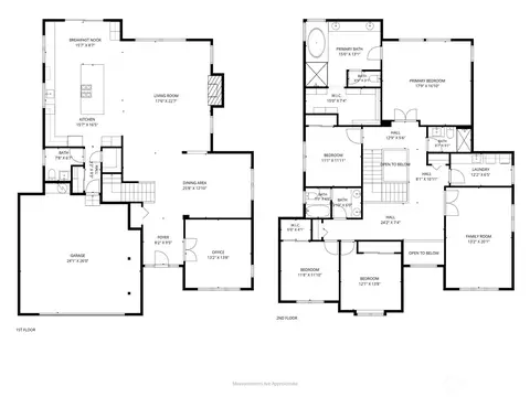 Floorplan - 10036 NE 151st Dr, Bothell, WA 98011 photo 1 of 1