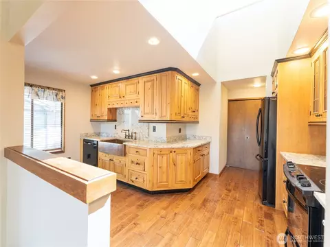 Kitchen - 156 Hilltop Dr #A, Sequim, WA 98382 photo 2 of 2