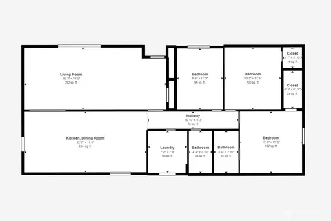 Floorplan - 1341 Brooklyn Dr, Walla Walla, WA 99362 photo 1 of 1