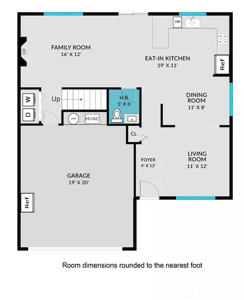 Floorplan - 14907 47th Dr SE, Everett, WA 98208 photo 1 of 2