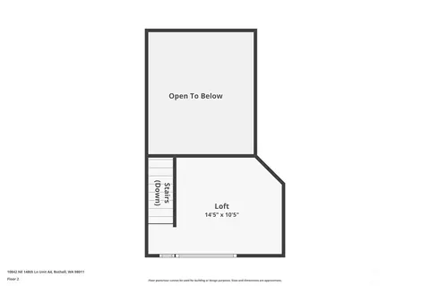 Floorplan - 10842 NE 148th Ln #A4, Bothell, WA 98011 photo 2 of 2