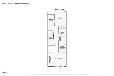 Floorplan - 21615 11th Dr SE, Bothell, WA 98021 photo 3 of 3