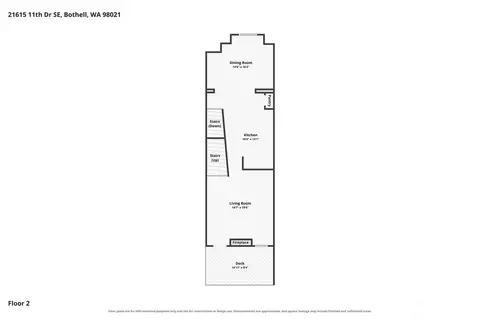 Floorplan - 21615 11th Dr SE, Bothell, WA 98021 photo 2 of 3