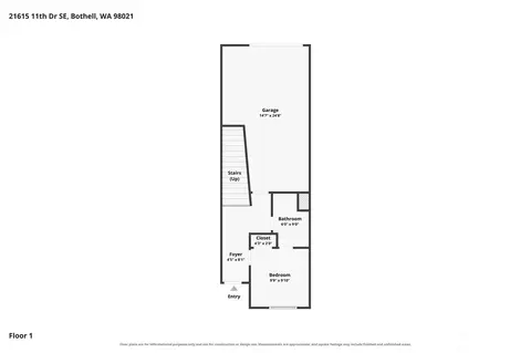Floorplan - 21615 11th Dr SE, Bothell, WA 98021 photo 1 of 3