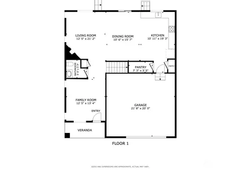 Floorplan - 23220 27th Dr SE, Bothell, WA 98021 photo 1 of 2