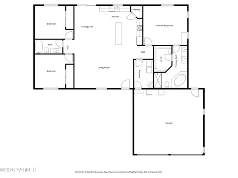 Floorplan - 1004 6th Ave, Granger, WA 98932 photo 2 of 2