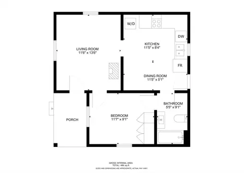 Floorplan - 1630 E Olympic Ave, Spokane, WA 99207 photo 1 of 1