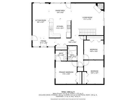 Floorplan - 3205 E 11th Ave, Spokane, WA 99202 photo 1 of 3