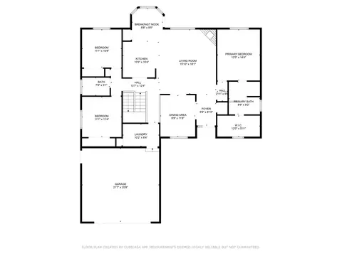 Floorplan - 19525 E Knox Ave, Liberty Lake, WA 99016 photo 1 of 3