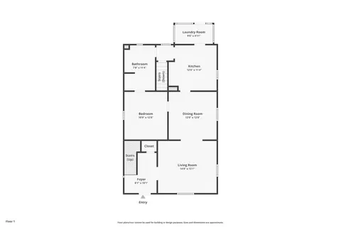 Floorplan - 3812 E 5th Ave, Spokane, WA 99202 photo 1 of 2