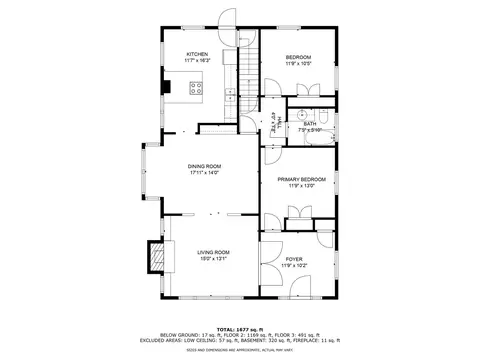 Floorplan - 628 E 20th Ave, Spokane, WA 99203 photo 2 of 4