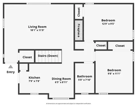 Floorplan - 3203 E 20th Ave, Spokane, WA 99223 photo 1 of 2