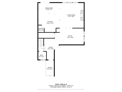 Floorplan - 17127 N Perry St, Colbert, WA 99005 photo 1 of 3