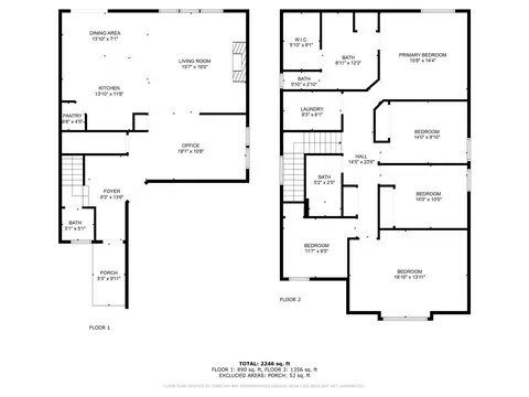 Floorplan - 17127 N Perry St, Colbert, WA 99005 photo 3 of 3