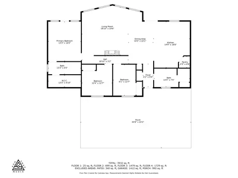 Floorplan - 1281 Riverbend Loop Rd, Cusick, WA 99119 photo 1 of 2