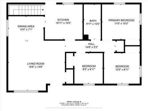 Floorplan - 1708 E Rowan Ave, Spokane, WA 99207 photo 3 of 3