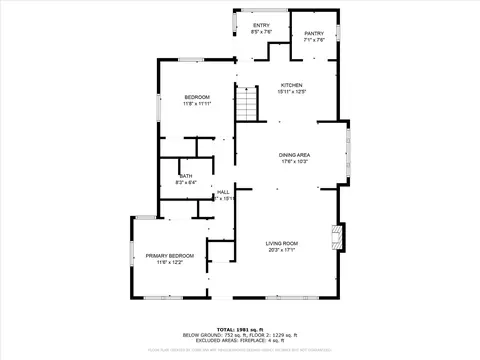 Floorplan - 3824 E 4th St, Spokane, WA 99202 photo 1 of 3