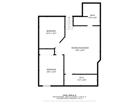 Floorplan - 3824 E 4th St, Spokane, WA 99202 photo 2 of 3