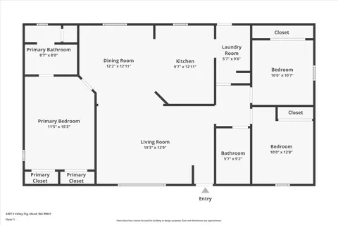 3407 E Valley Forge Ln, Mead, WA 99021 photo 21