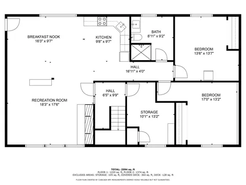 Floorplan - 11010 E 28th Ave, Spokane, WA 99206 photo 1 of 3