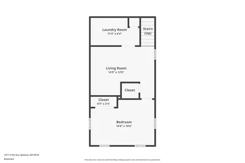Floorplan - 13111 E 5th Ave, Spokane Valley, WA 99216 photo 3 of 4