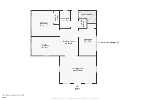 Floorplan - 13111 E 5th Ave, Spokane Valley, WA 99216 photo 2 of 4