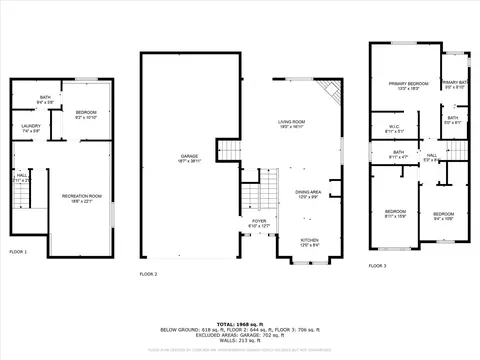 Floorplan - 1707 E Vanetta Ave, Spokane, WA 99217 photo 4 of 4