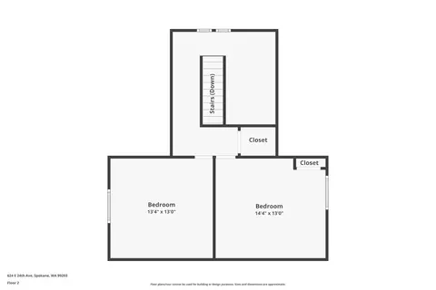 Floorplan - 624 E 24th Ave, Spokane, WA 99203 photo 3 of 4