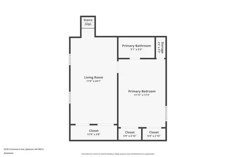 Floorplan - 5218 E Commerce Ave, Spokane, WA 99212 photo 3 of 3