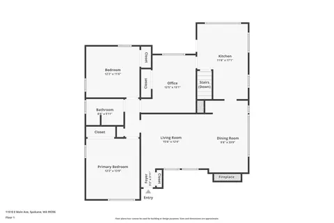 Floorplan - 11510 E Main Ave, Spokane Valley, WA 99206 photo 1 of 2