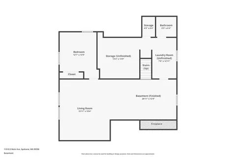 Floorplan - 11510 E Main Ave, Spokane Valley, WA 99206 photo 2 of 2