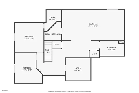Floorplan - 813 E Westcrest Rd, Colbert, WA 99005 photo 4 of 4
