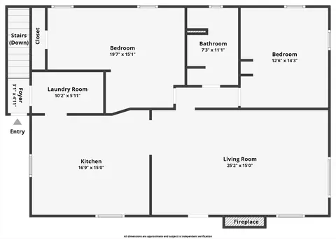 Floorplan - 3627 E Norwood Rd, Colbert, WA 99005 photo 1 of 2