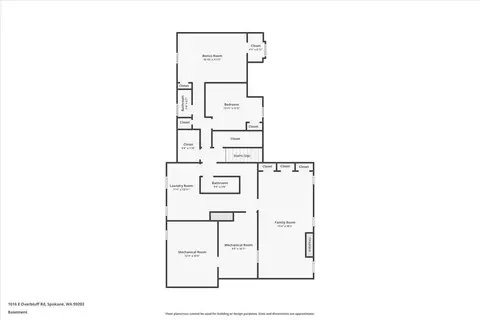 Floorplan - 1016 E Overbluff Rd, Spokane, WA 99203 photo 3 of 3