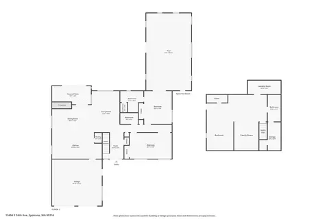 Floorplan - 13404 E 24th Ave, Spokane Valley, WA 99216 photo 2 of 4