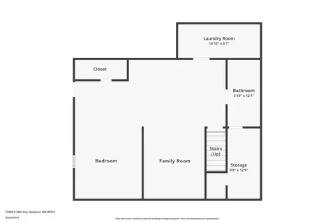 Floorplan - 13404 E 24th Ave, Spokane Valley, WA 99216 photo 4 of 4