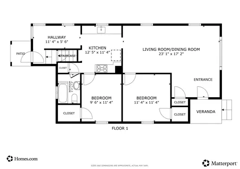 Floorplan - 1115 Everett Ave, Spokane, WA 99207 photo 1 of 2