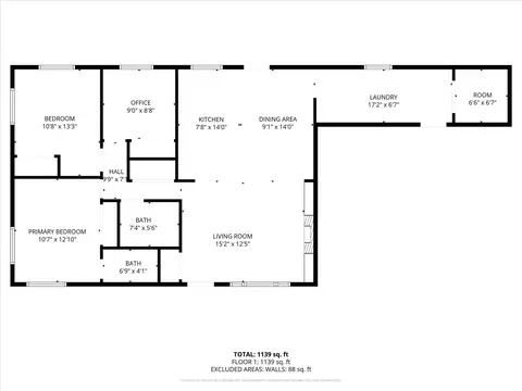 Floorplan - 12105 E Skyview Ave, Spokane Valley, WA 99206 photo 2 of 2