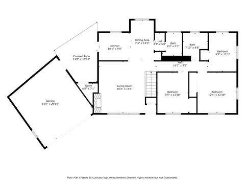 Floorplan - 13013 E 22nd Ave, Spokane Valley, WA 99216 photo 2 of 3