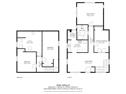 Floorplan - 3124 E 29th Ave, Spokane, WA 99223 photo 2 of 3