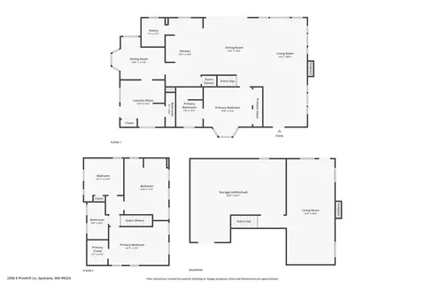 Floorplan - 2206 E Pine Hill Ln, Spokane, WA 99224 photo 1 of 1