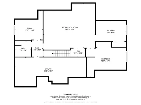 Floorplan - 7614 N G St, Spokane, WA 99208 photo 2 of 2