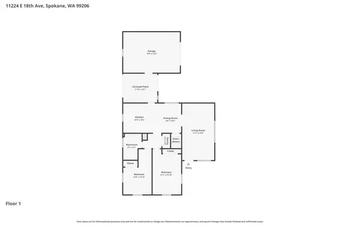 Floorplan - 11224 E 18th Ave, Spokane Valley, WA 99206 photo 3 of 3