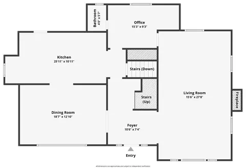 Floorplan - 520 E 11th Ave, Spokane, WA 99202 photo 2 of 3